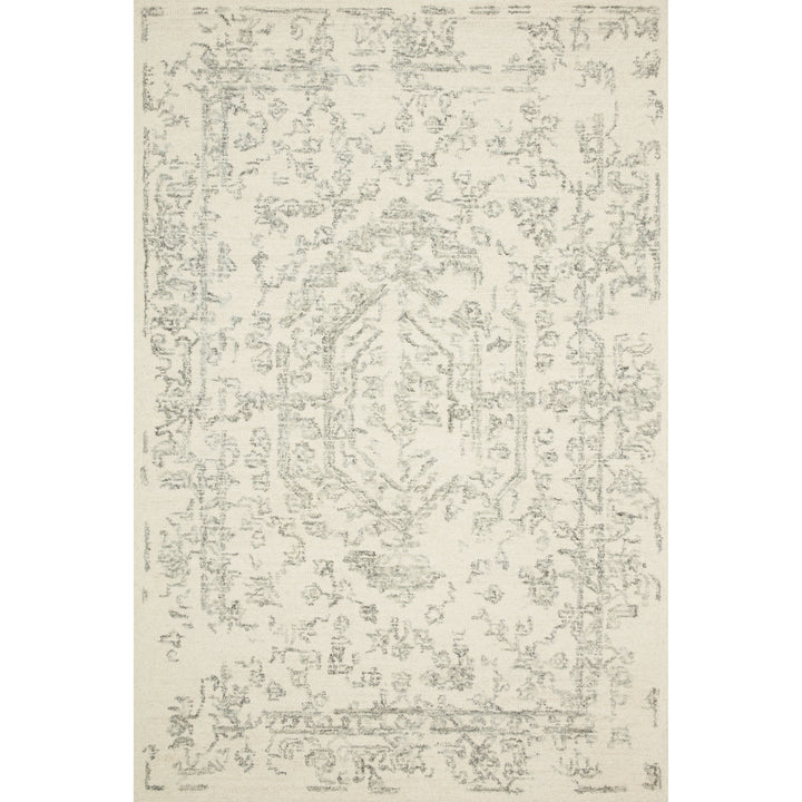 Magnolia Home By Joanna Gaines x Loloi Annie White / Grey 7'-9" x 9'-9" Area Rug