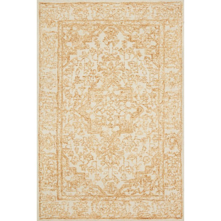 Magnolia Home By Joanna Gaines x Loloi Annie White / Gold 5'-0" x 7'-6" Area Rug