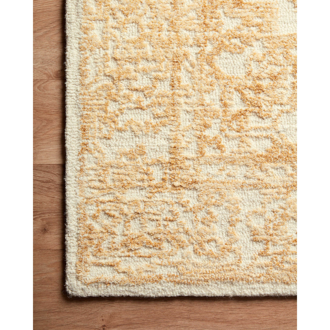 Magnolia Home By Joanna Gaines x Loloi Annie White / Gold 3'-6" x 5'-6" Accent Rug