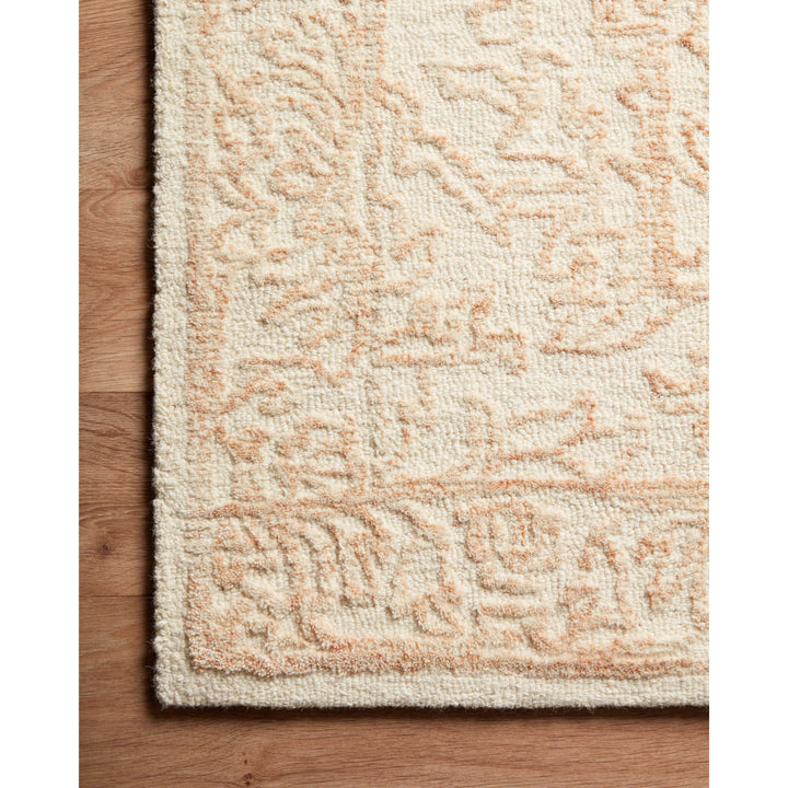 Magnolia Home By Joanna Gaines x Loloi Annie White / Pink 2'-3" x 3'-9" Accent Rug