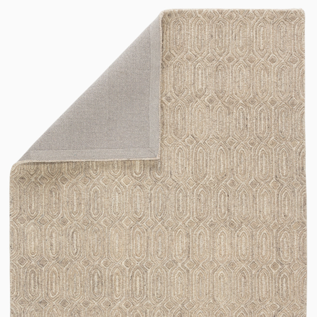 Jaipur Living Chaise Handmade Geometric Beige Area Rug (5'X8')