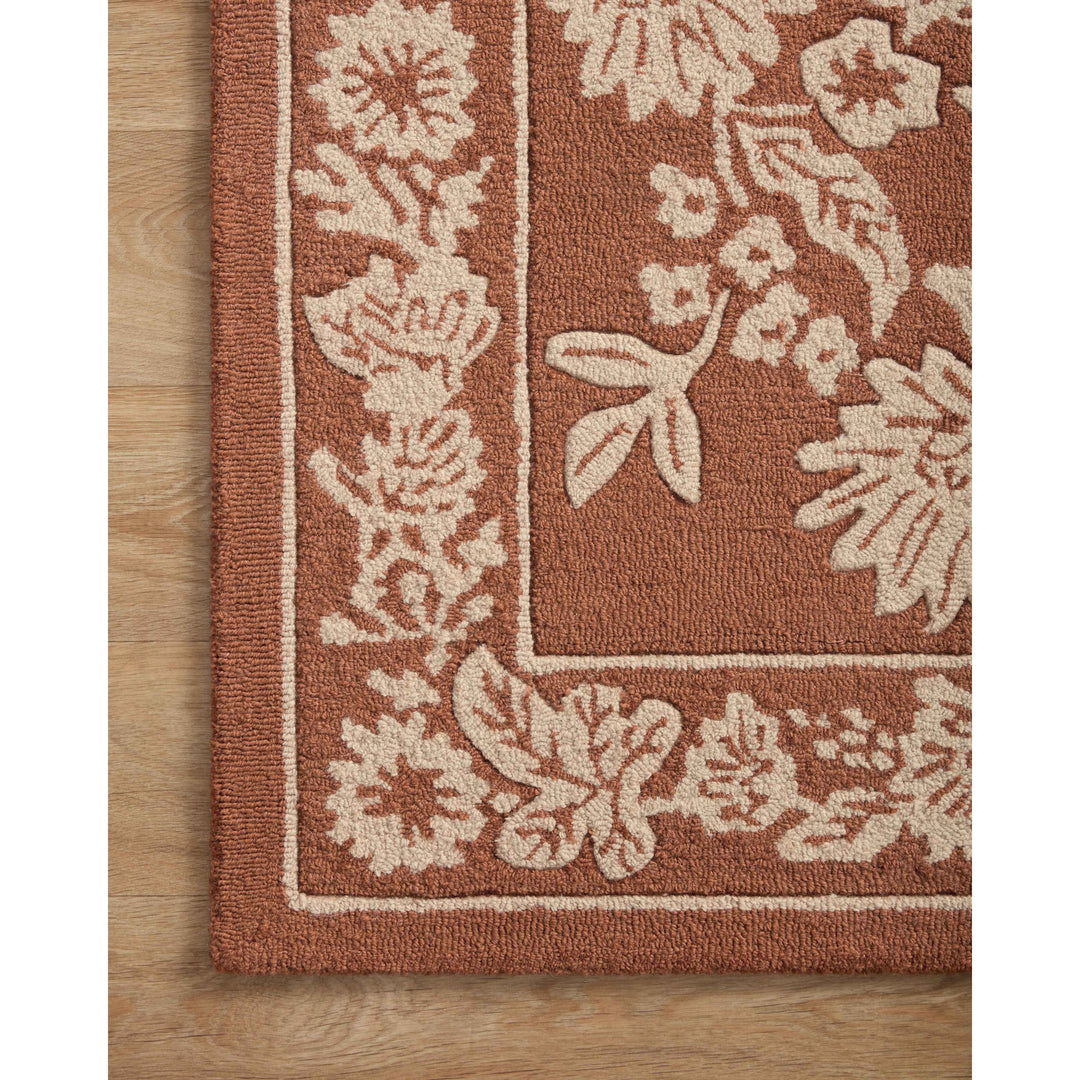 Rifle Paper Co. x Loloi Arboretum Amber 5'-0" x 7'-6" Area Rug