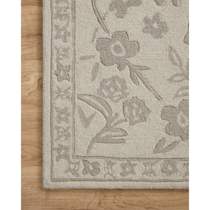 Rifle Paper Co. x Loloi Arboretum Ivory 9'-3" x 13' Area Rug