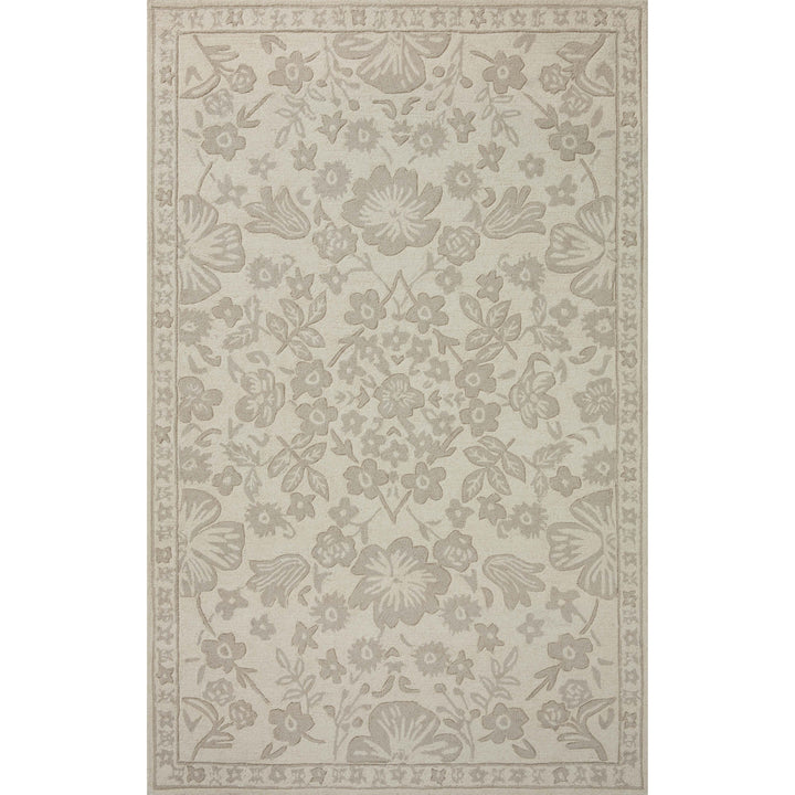 Rifle Paper Co. x Loloi Arboretum Ivory 2'-3" x 3'-9" Accent Rug