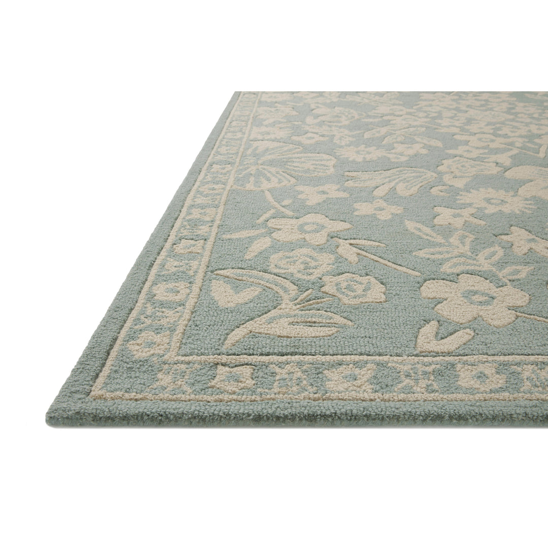 Rifle Paper Co. x Loloi Arboretum Jade 2'-3" x 5'-6" Accent Rug