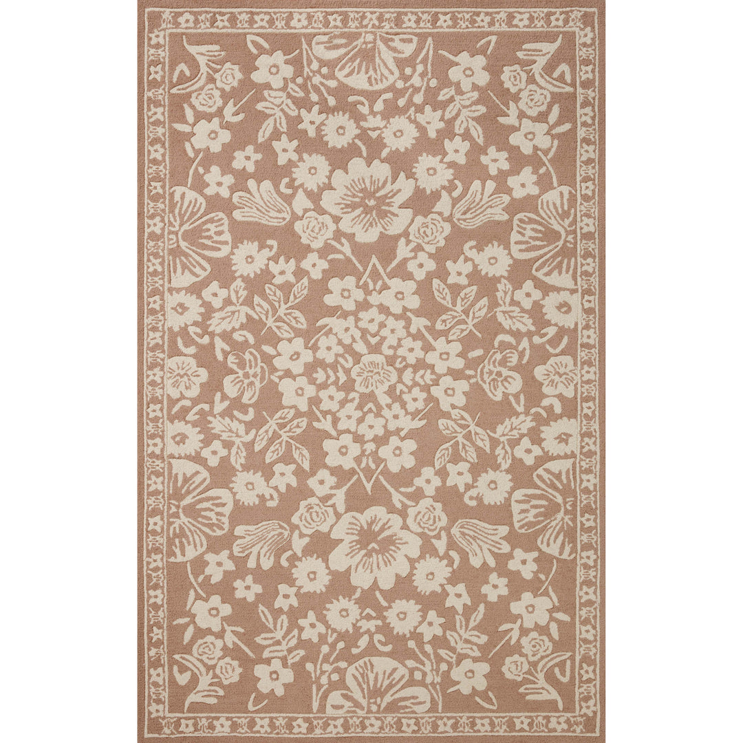 Rifle Paper Co. x Loloi Arboretum Rust 8'-6" x 12' Area Rug