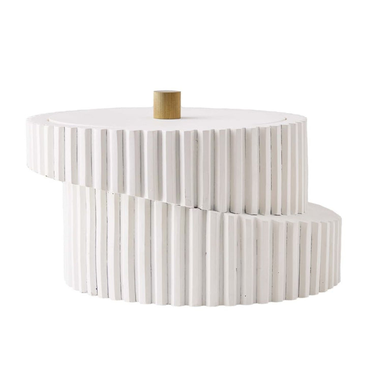 Decorative Objects Fiero Short Container - Gold