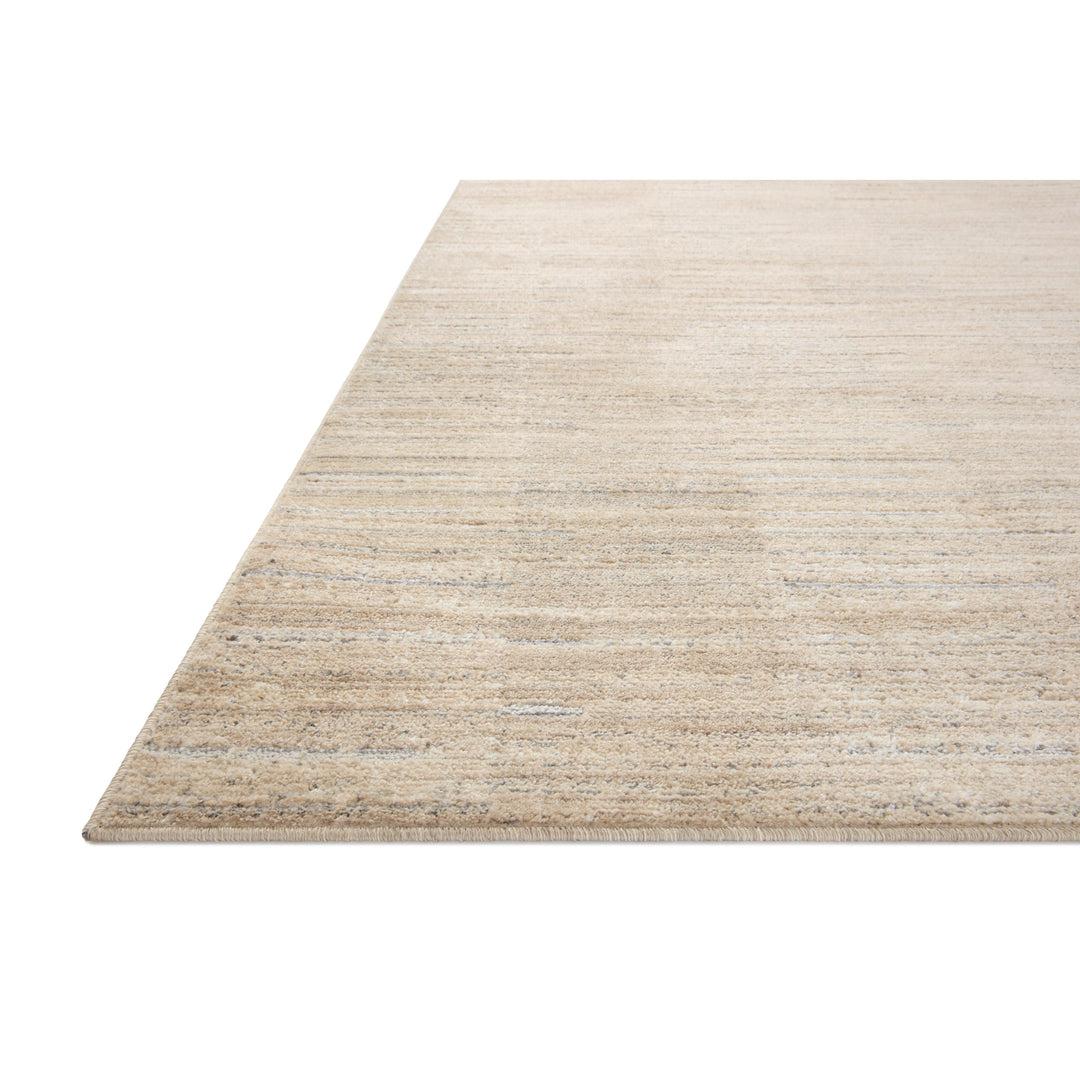 Loloi Arden Natural / Pebble 3'-7" x 5'-7" Accent Rug