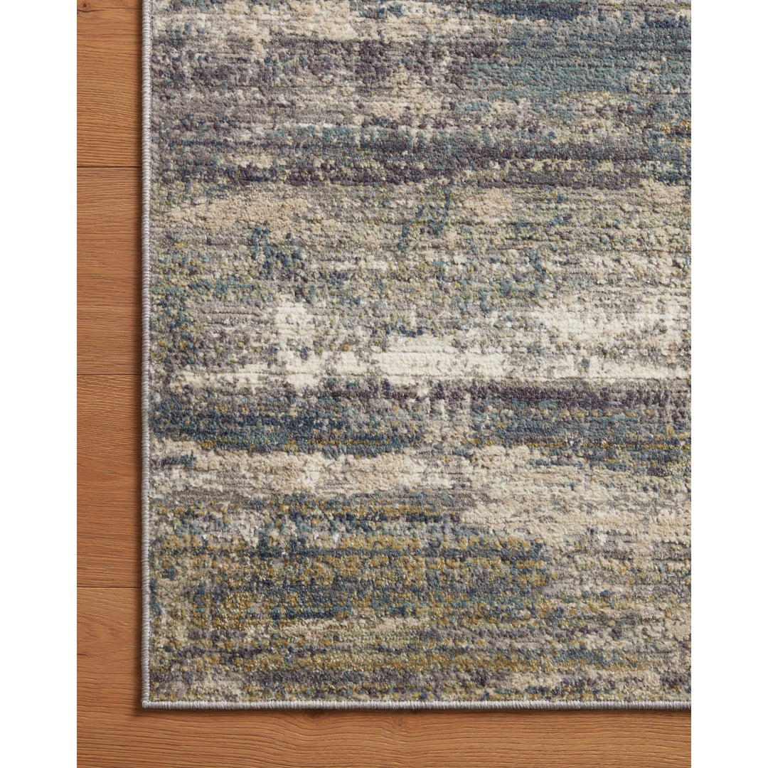 Loloi Arden Granite / Ocean 2'-6" x 4'-0" Accent Rug