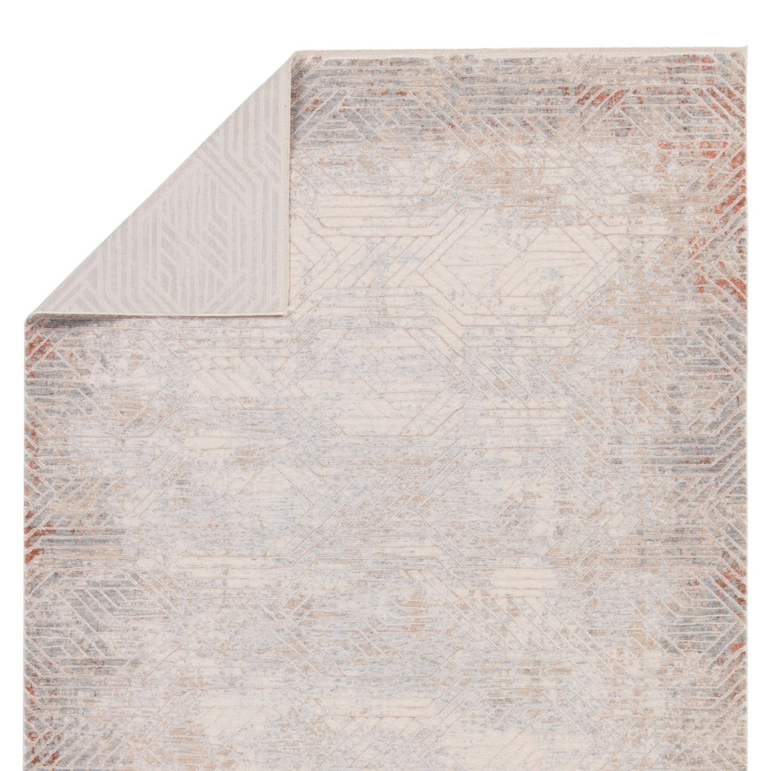 Jaipur Living Venture Geometric Tan/ Gray Runner Rug (3'X10')