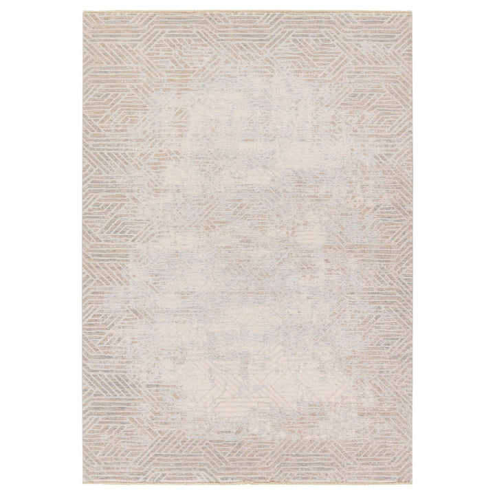 Jaipur Living Olympian Geometric Tan/ Gray Runner Rug (3'X10')