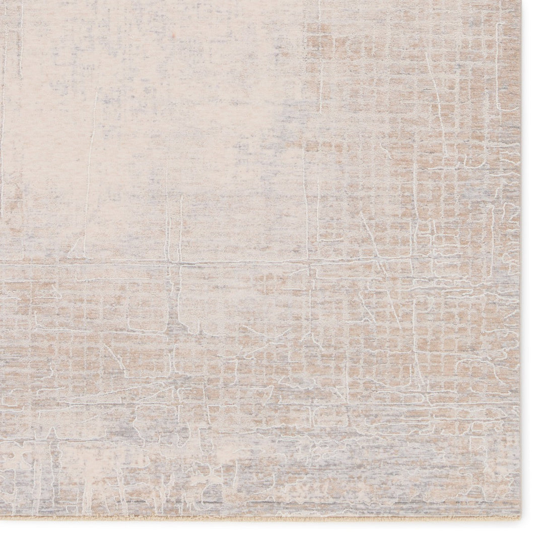 Jaipur Living Palermo Abstract Tan/ Cream Runner Rug (3'X10')