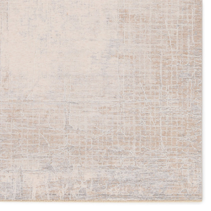 Jaipur Living Palermo Abstract Tan/ Cream Runner Rug (3'X10')