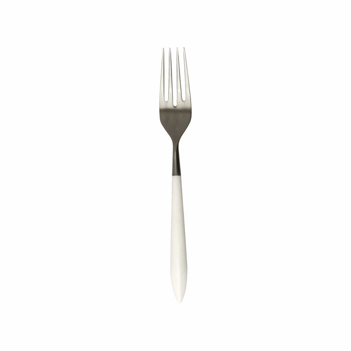 Ares Argento Serving Fork - White