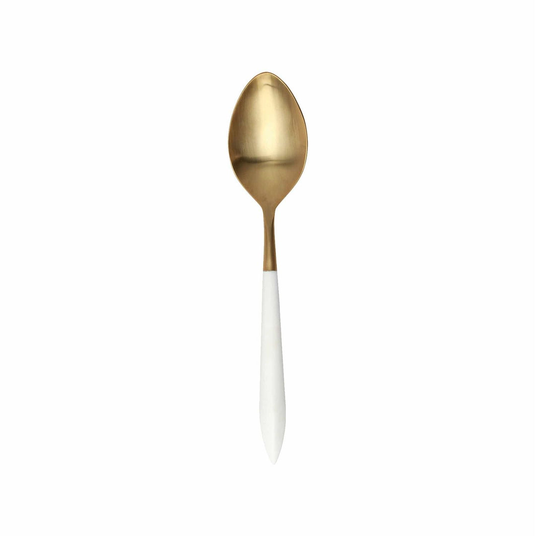Ares Oro Serving Spoon - White