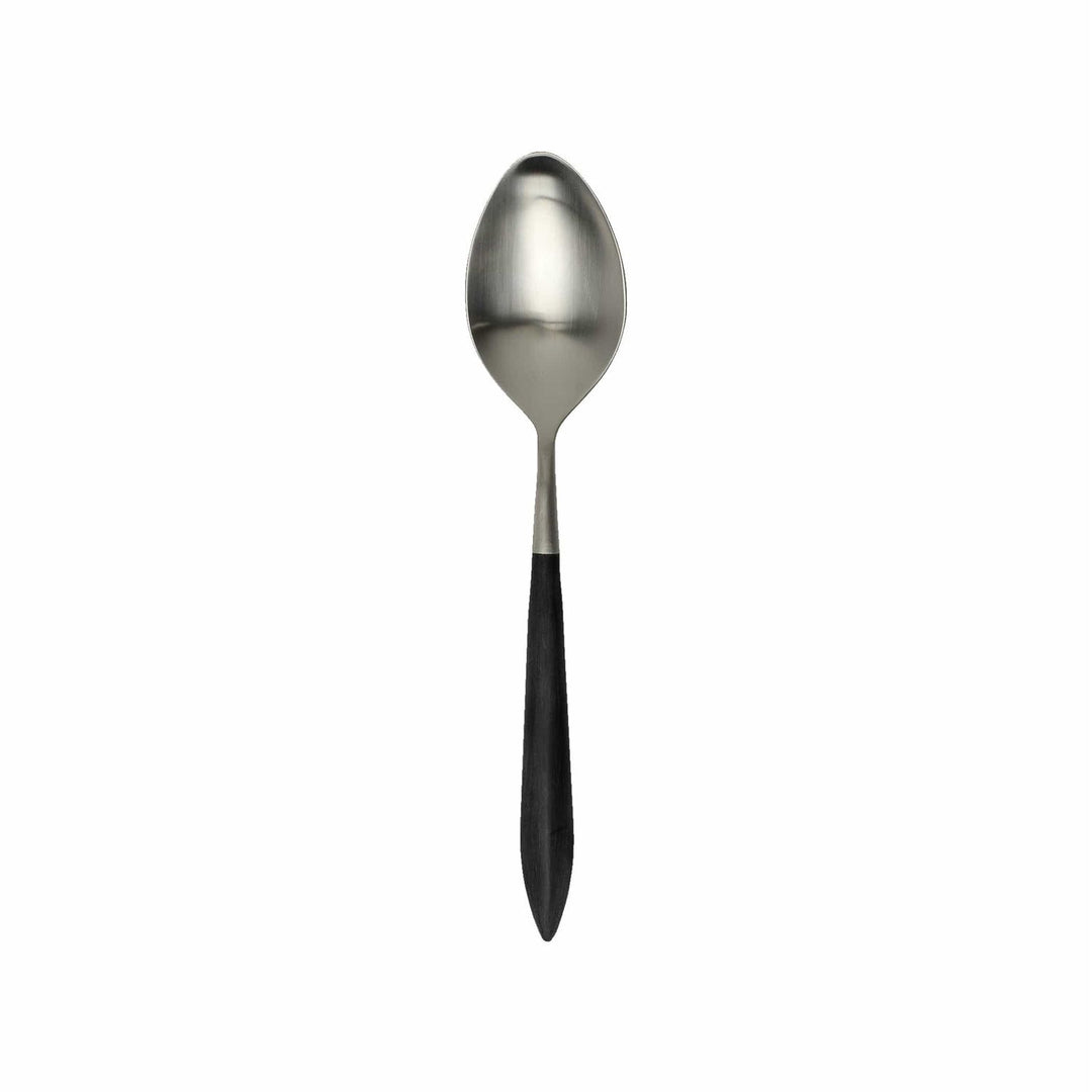 Ares Argento Serving Spoon - Black