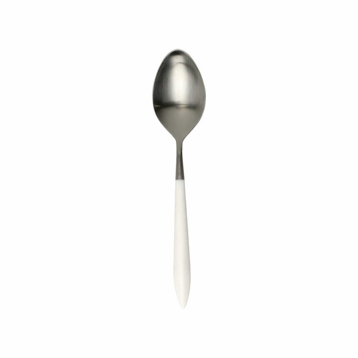 Ares Argento Serving Spoon - White