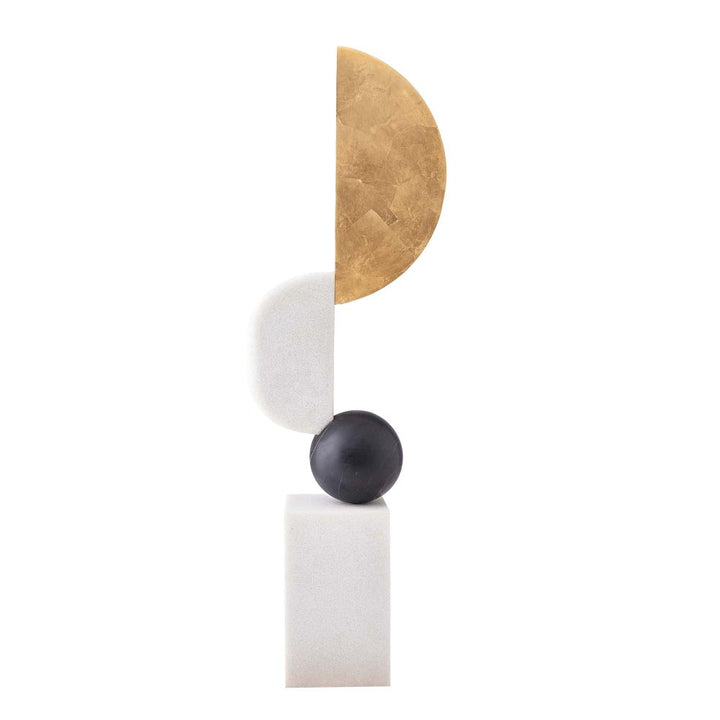 Decorative Objects Kenji Floor Sculpture - Black