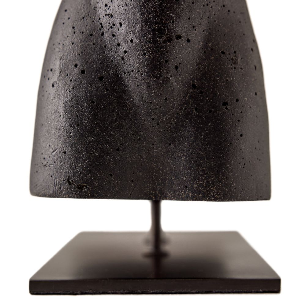 Crusoe Sculpture - Black