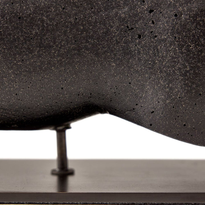 Crusoe Sculpture - Black