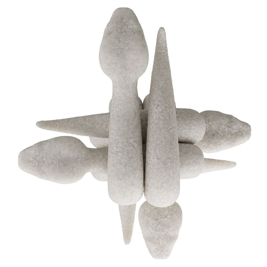 Decorative Objects Nexar Sculpture - White