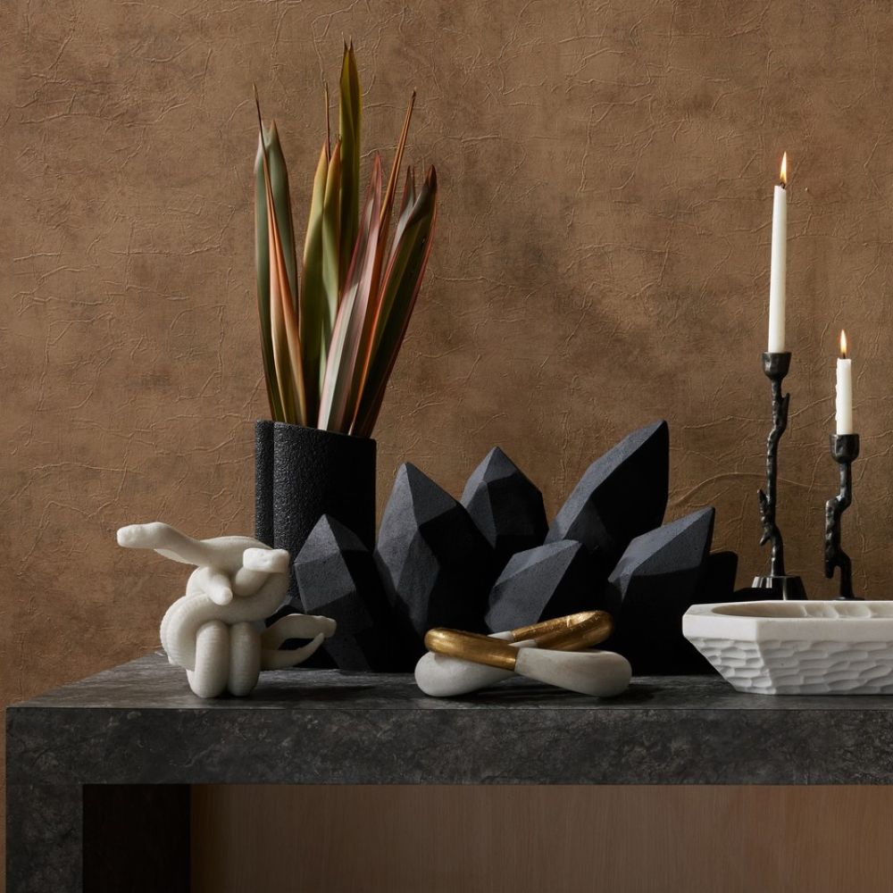 Decorative Objects Nexar Sculpture - White