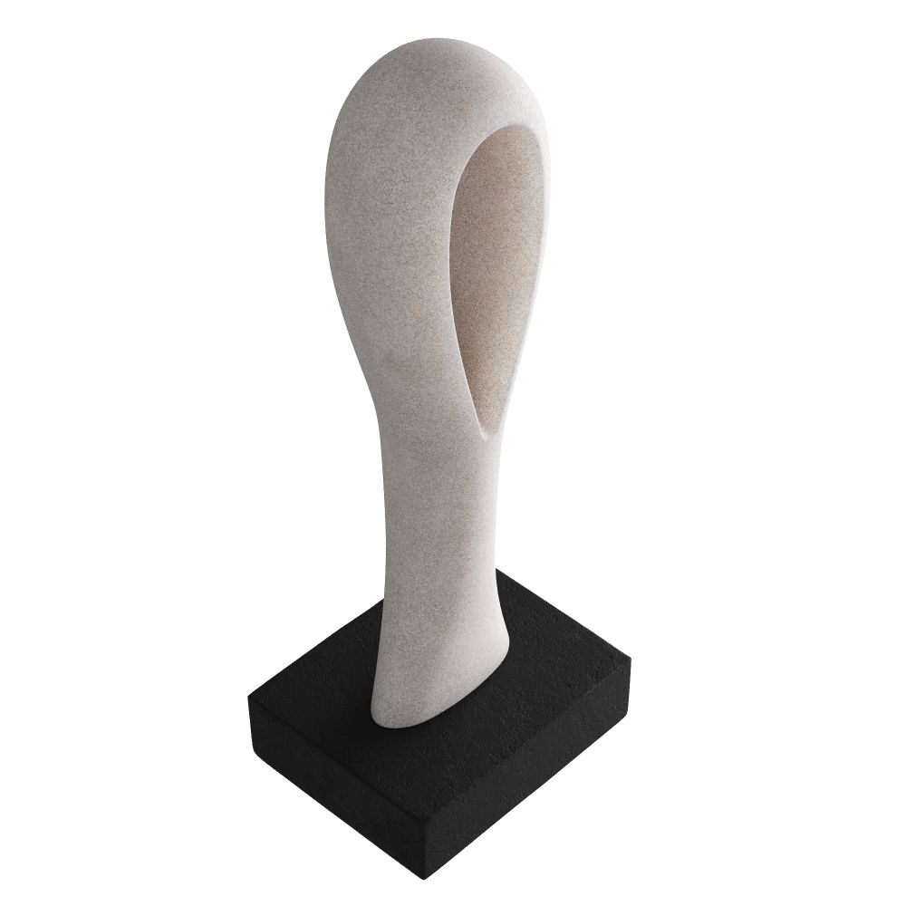 Decorative Objects Tolliver Sculpture - Black