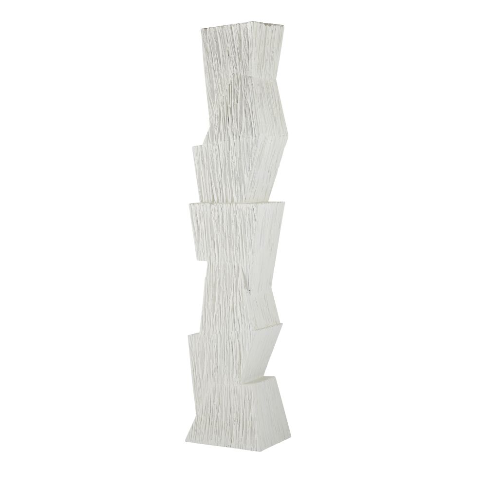 Donnell Floor Sculpture - White