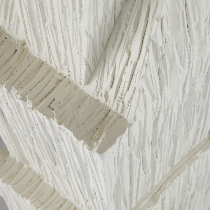 Donnell Floor Sculpture - White