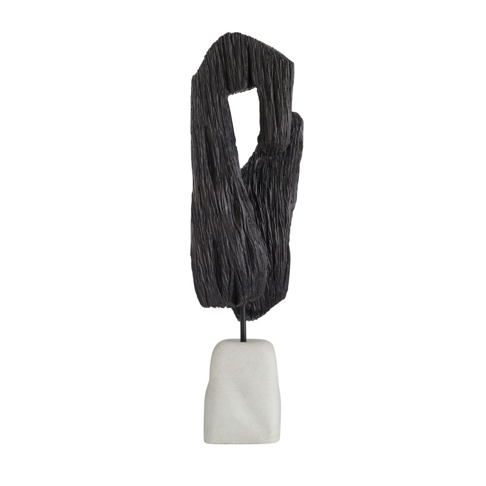 Decorative Objects Santiago Floor Sculpture - Black