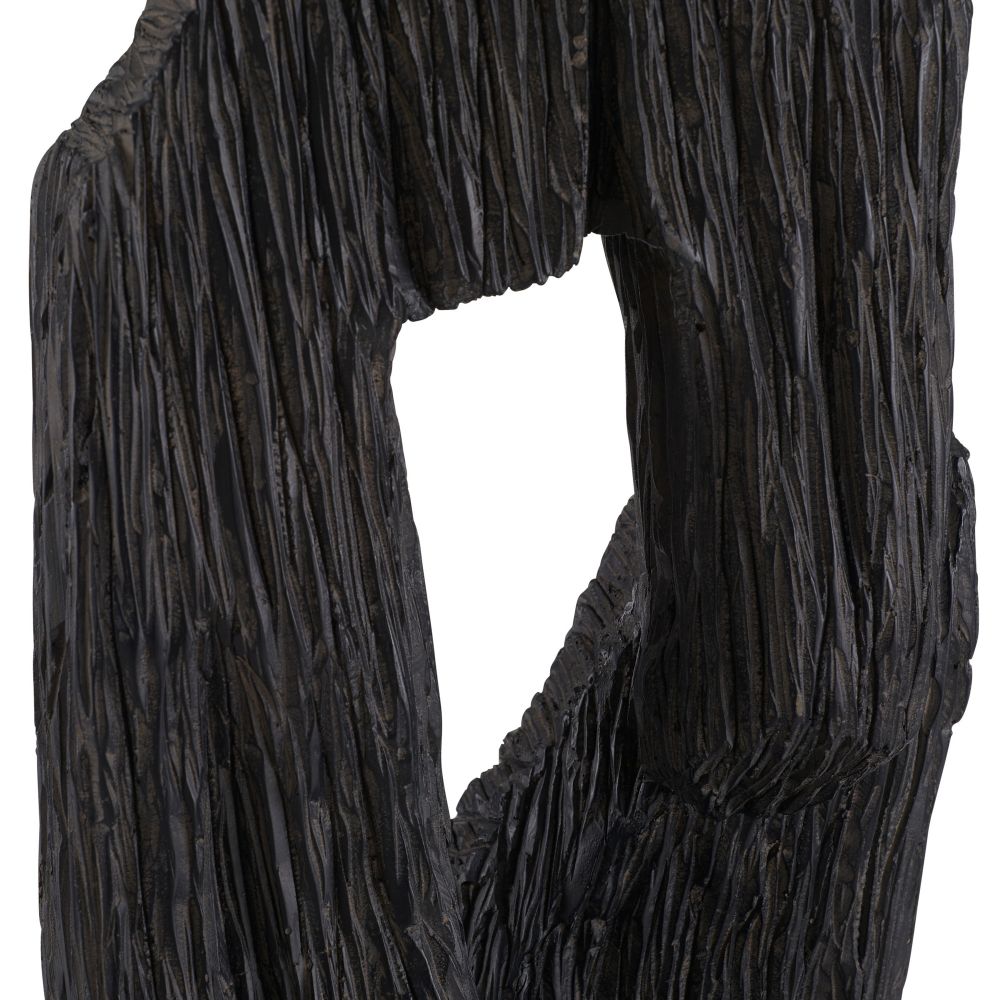 Santiago Floor Sculpture - Black