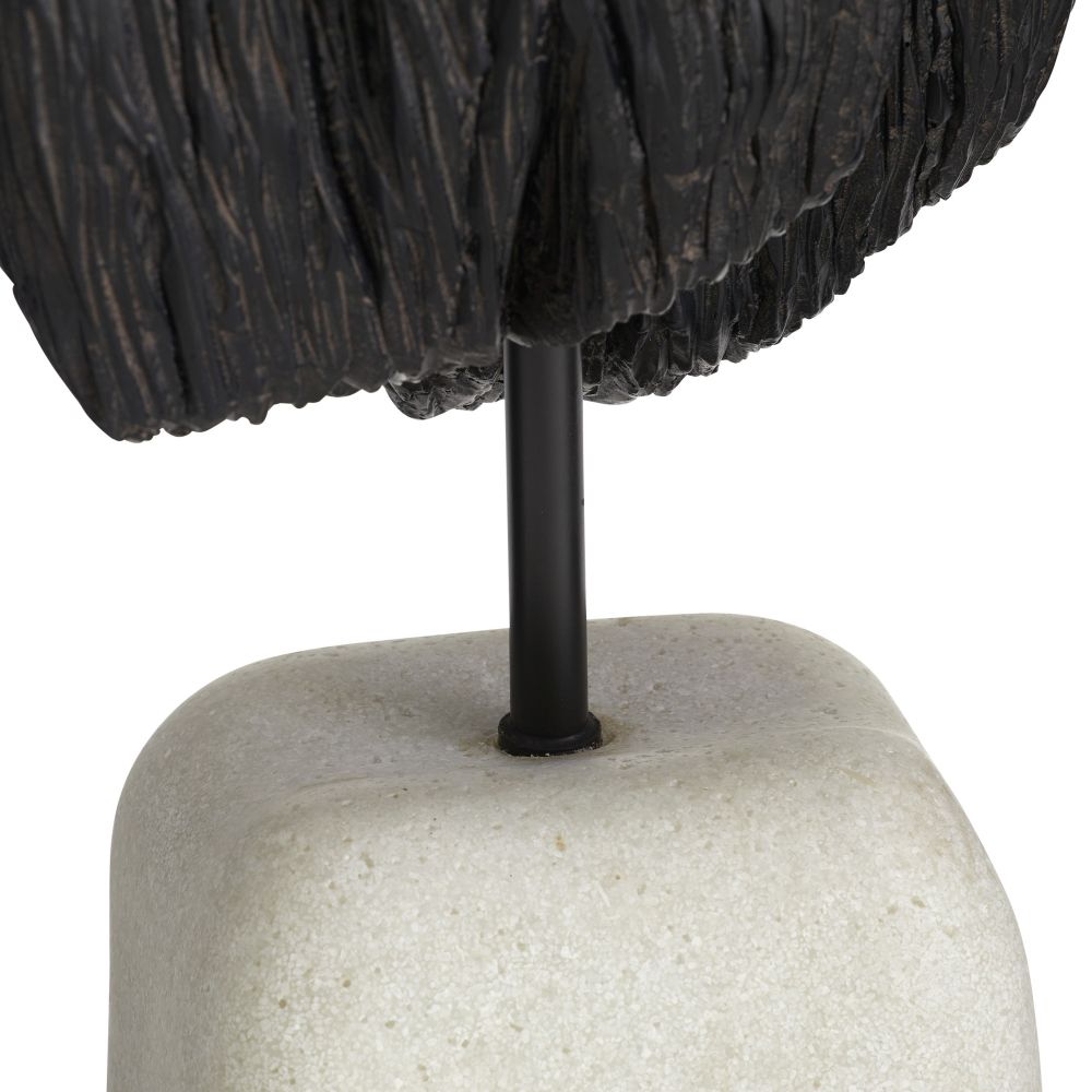 Santiago Floor Sculpture - Black