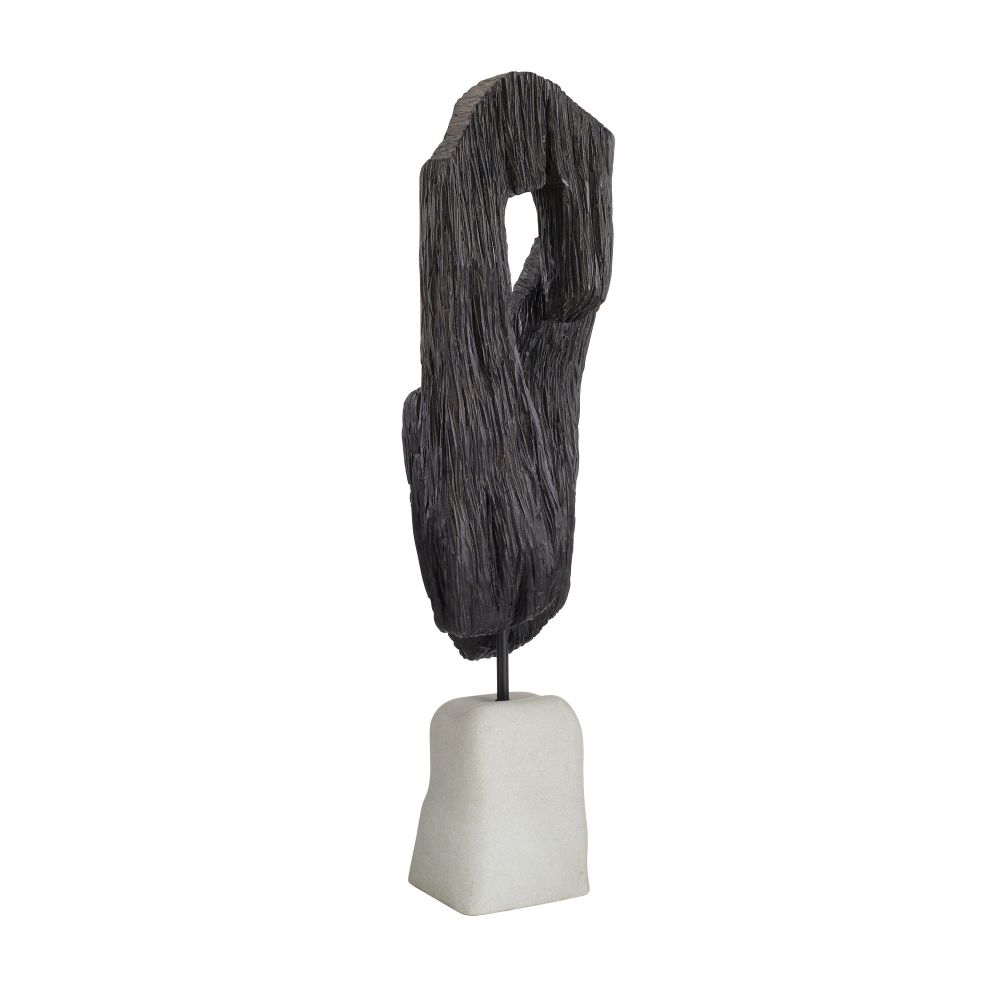 Decorative Objects Santiago Floor Sculpture - Black