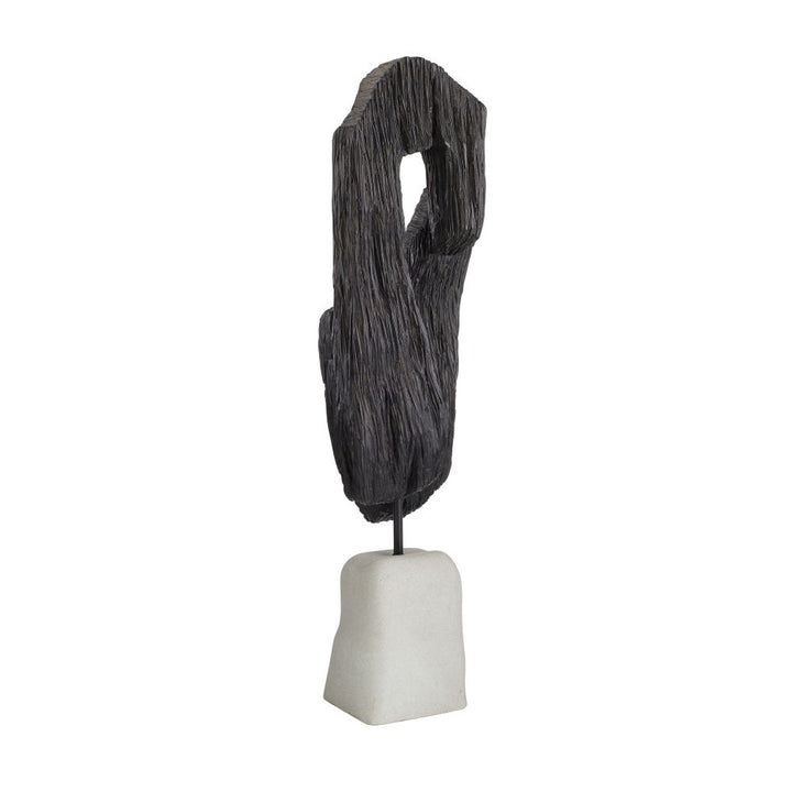 Decorative Objects Santiago Floor Sculpture - Black