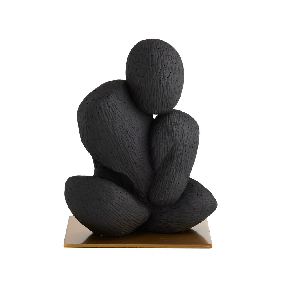 Decorative Objects Thurman Sculpture - Black
