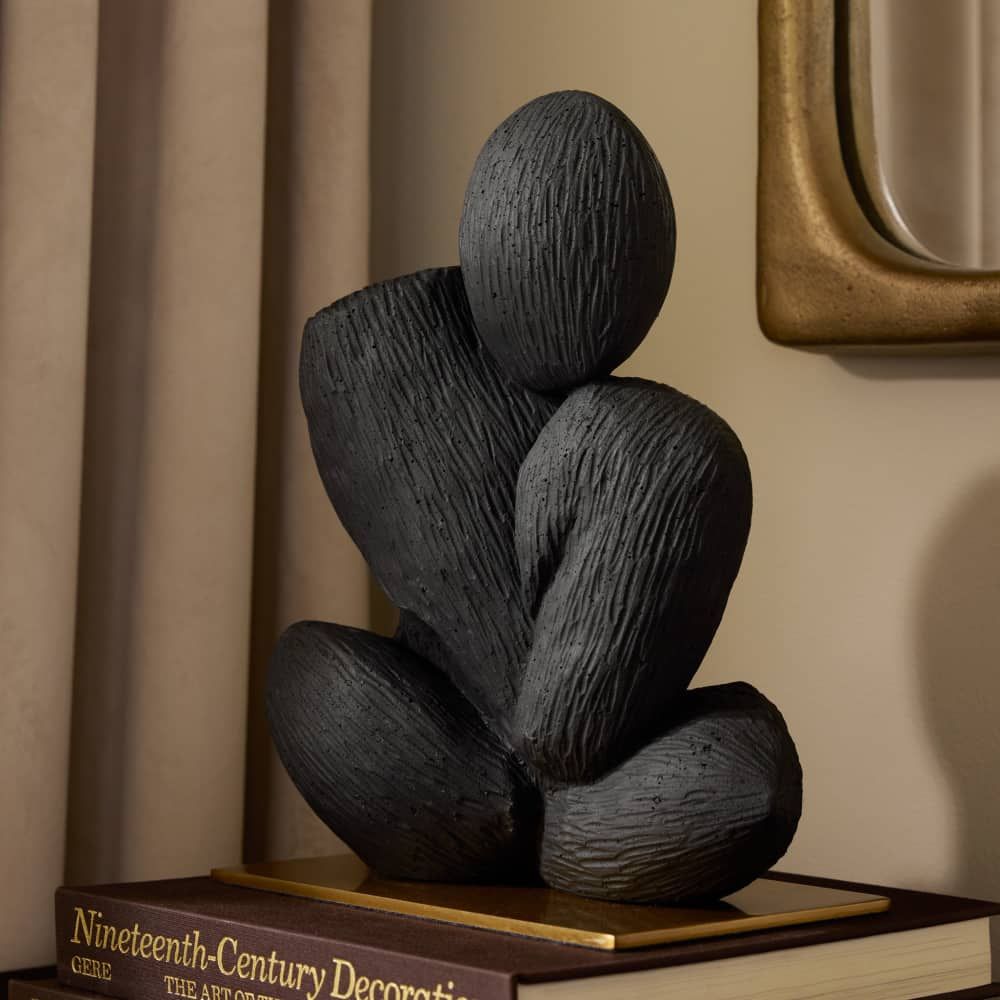 Decorative Objects Thurman Sculpture - Black