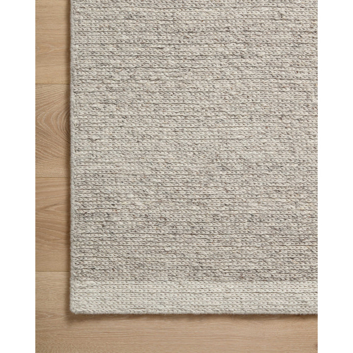 Magnolia Home by Joanna Gaines x Loloi Ashby Silver / Ivory 2'-6" x 9'-9" Runner Rug