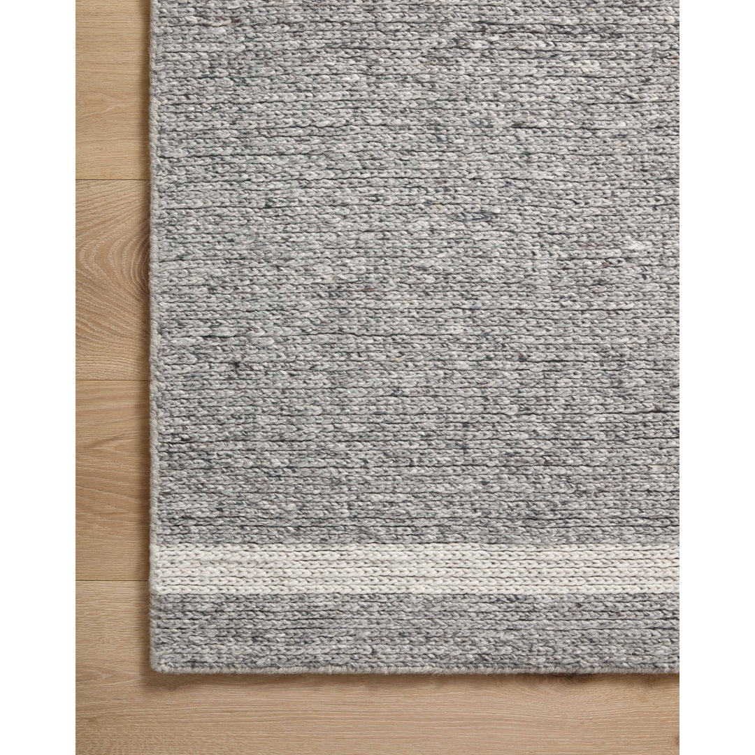 Magnolia Home by Joanna Gaines x Loloi Ashby Slate / Ivory 2'-6" x 9'-9" Runner Rug