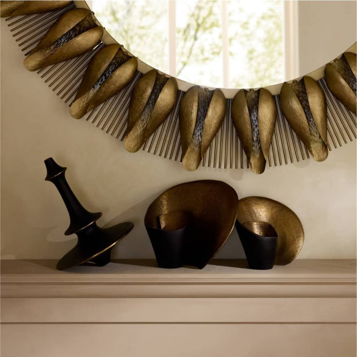 Decorative Objects Alessandro Sculpture - Black