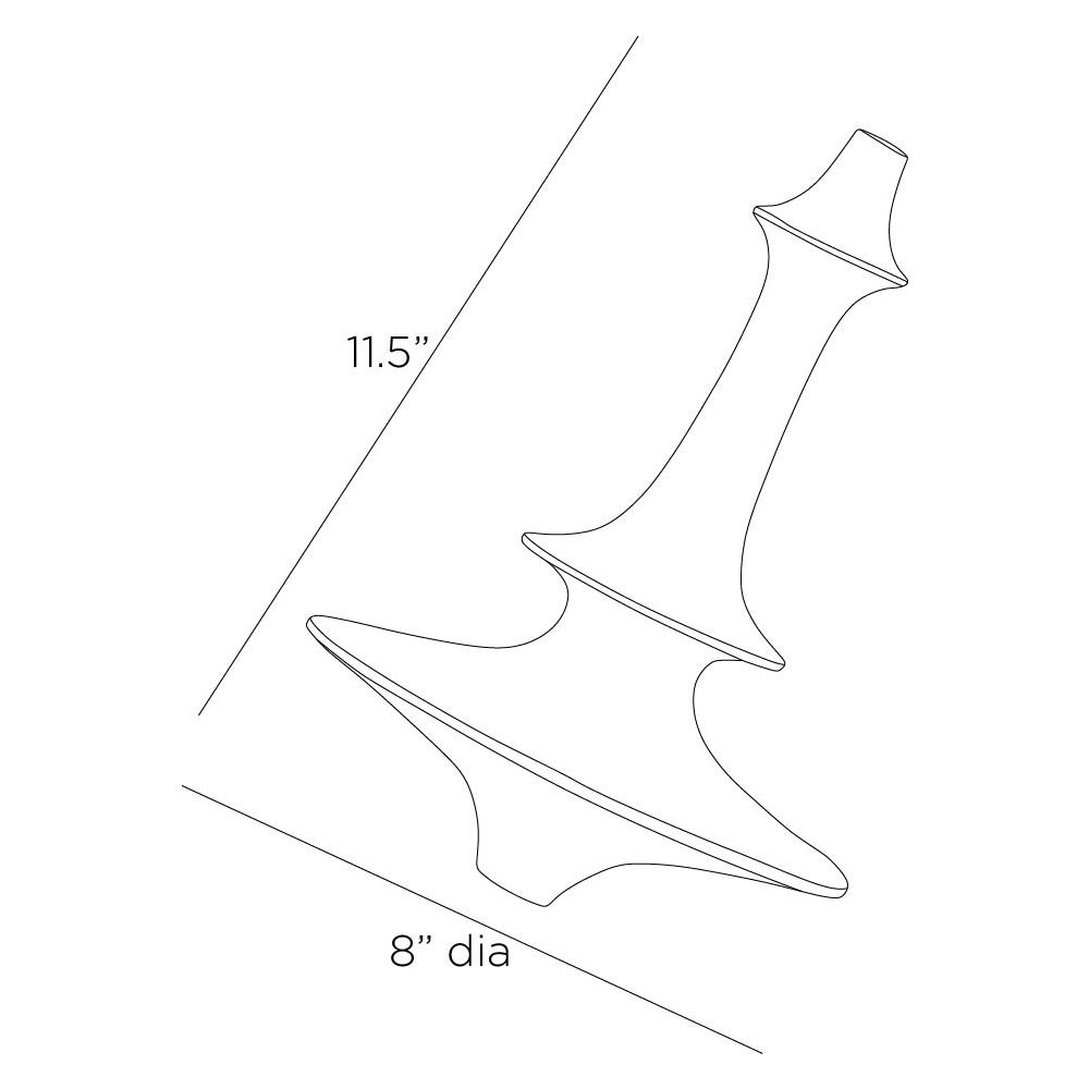 Alessandro Sculpture - Black