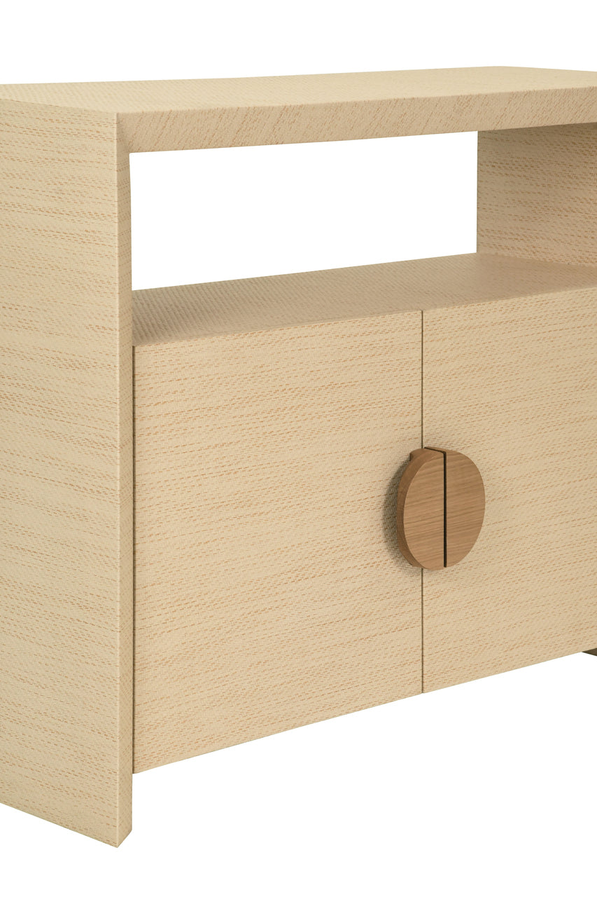 Aspen Two Door Console With Open Shelf