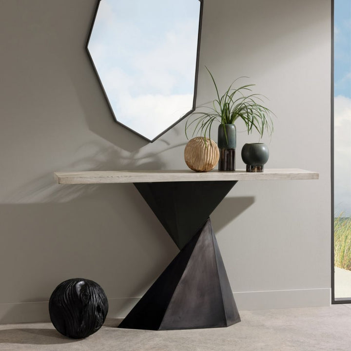 Decorative Objects Surge Sculpture, S/2 - Black