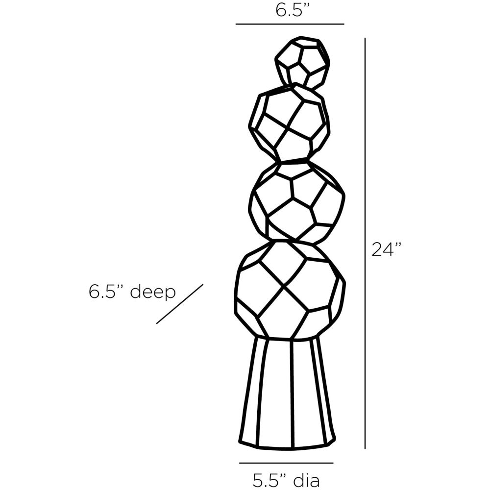 Gallant Sculpture - Black