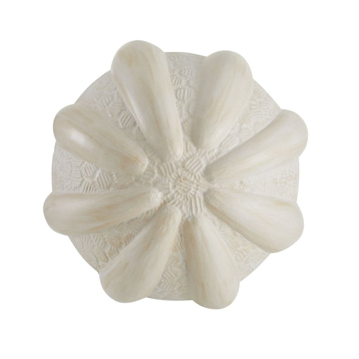 Zinnia Sculptures, Set of 2 - White