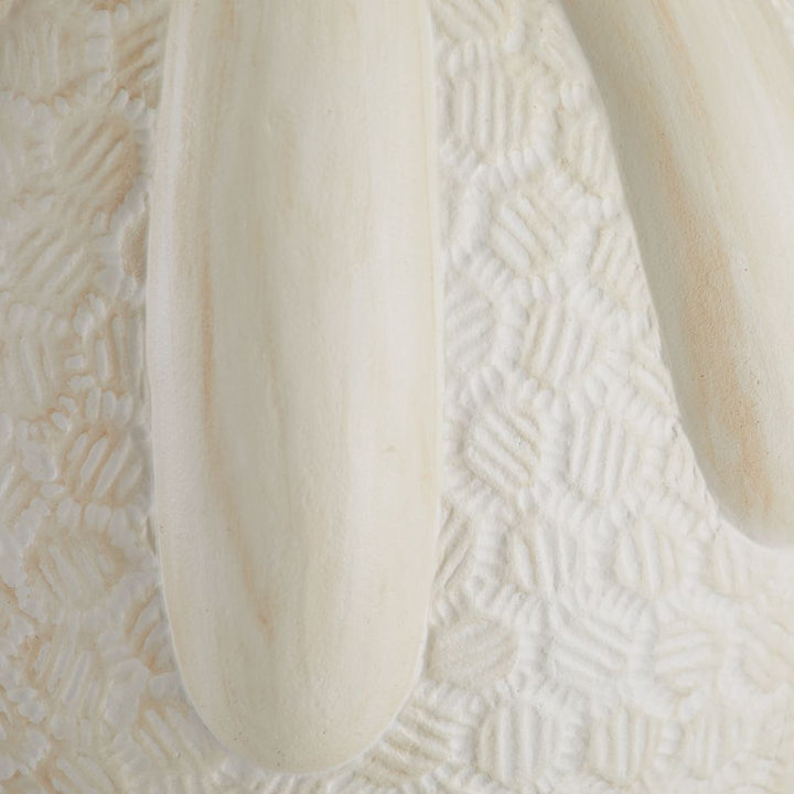 Zinnia Sculptures, Set of 2 - White