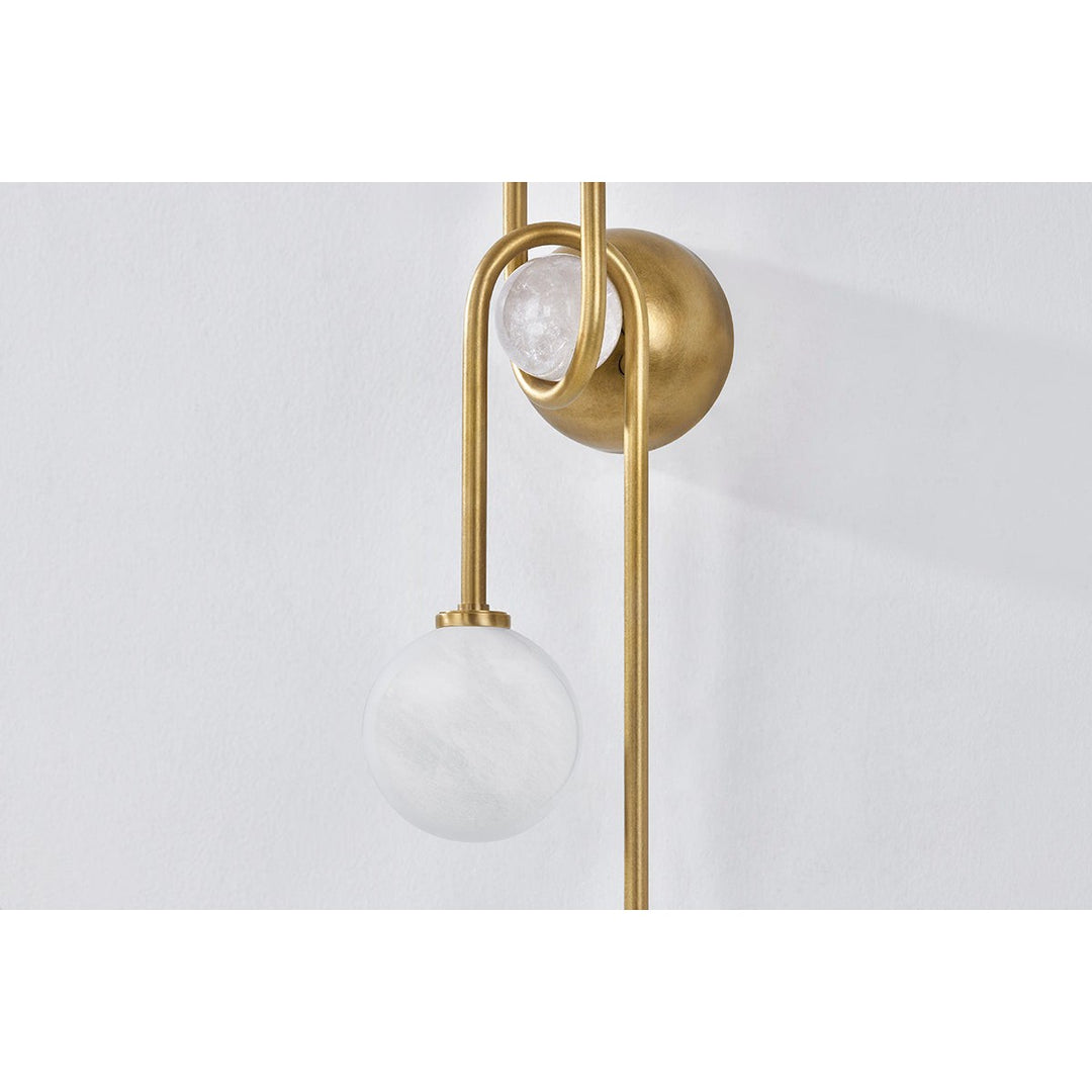 Astro Wall Sconce - Vintage Brass 4 Lights