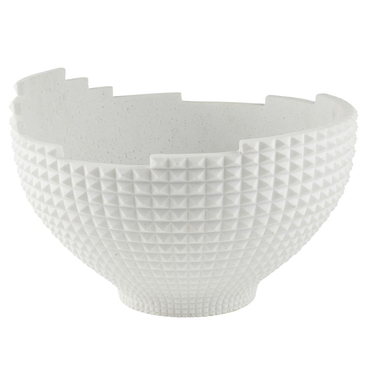 Decorative Objects Clarence Centerpiece - White
