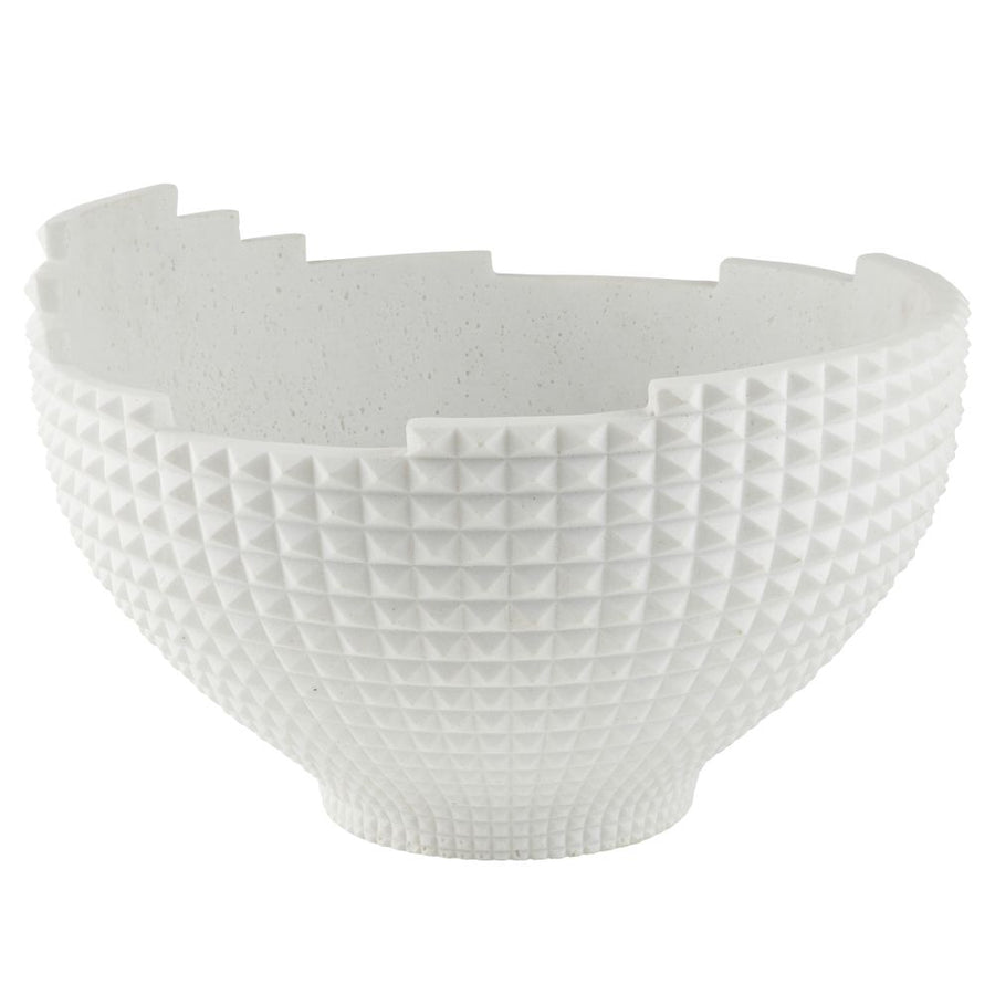 Decorative Objects Clarence Centerpiece - White