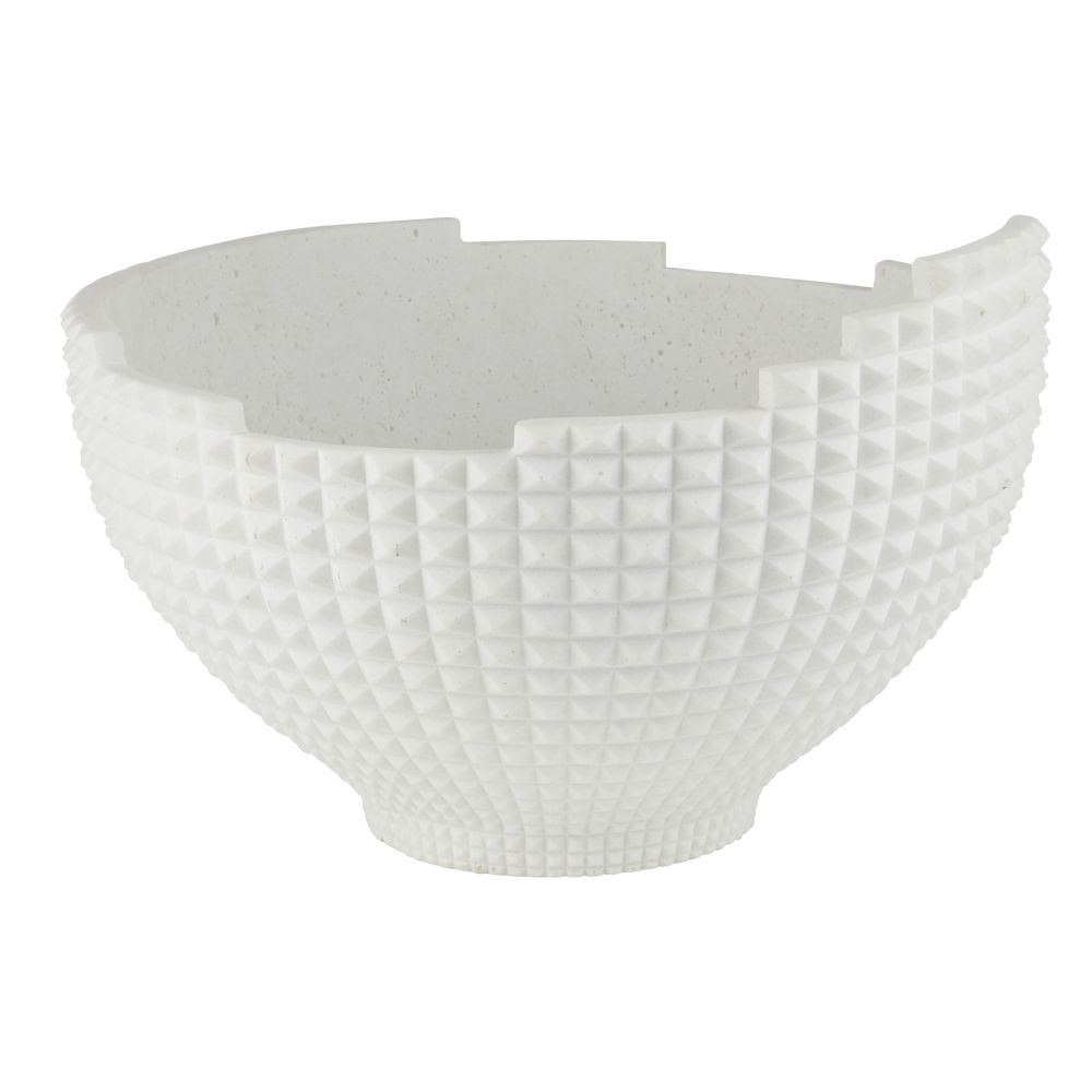 Decorative Objects Clarence Centerpiece - White