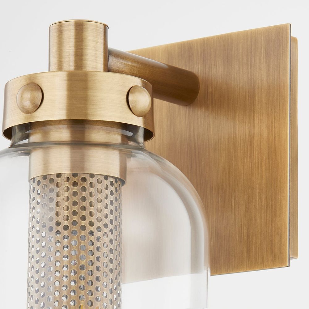 Atwater Wall Sconce - Patina Brass